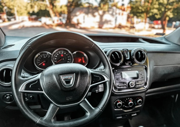 Dacia Dokker cena 36900 przebieg: 157900, rok produkcji 2018 z Łódź małe 407